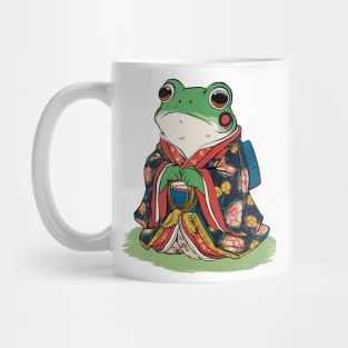 Frog in Kimono Mug